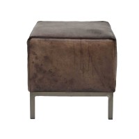Leder-Hocker-Dolphy-dunkelbraun-echtes-Bueffelleder-3408