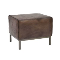 Leder-Hocker-Dolphy-dunkelbraun-echtes-Bueffelleder-3411