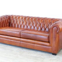 Couch Oxford 3 seater Cognac 3