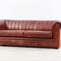 Couch London 3 seater Cognac 4